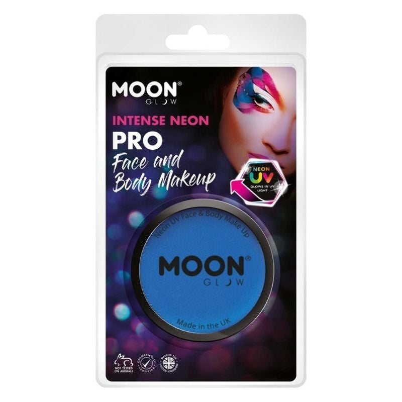 Costumes Australia Moon Glow Pro Intense Neon UV Cake Pot Clamshell, 36g Costume Make Up_1