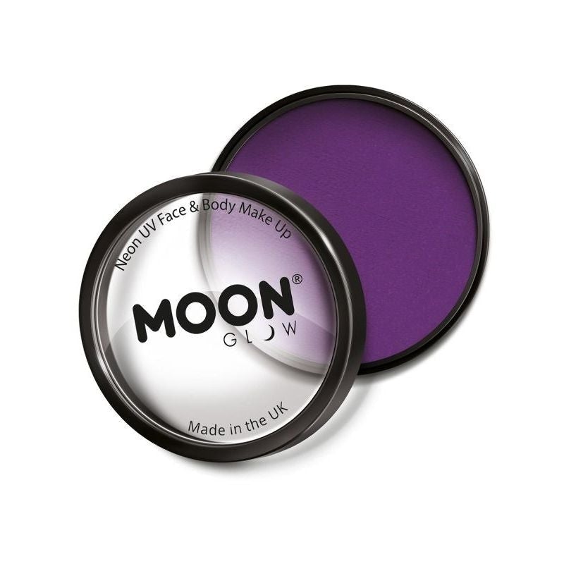 Costumes Australia Moon Glow Pro Intense Neon UV Cake Pot Single, 36g Costume Make Up_5