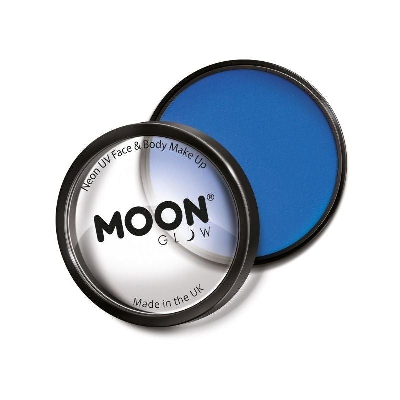 Costumes Australia Moon Glow Pro Intense Neon UV Cake Pot Single, 36g Costume Make Up_1
