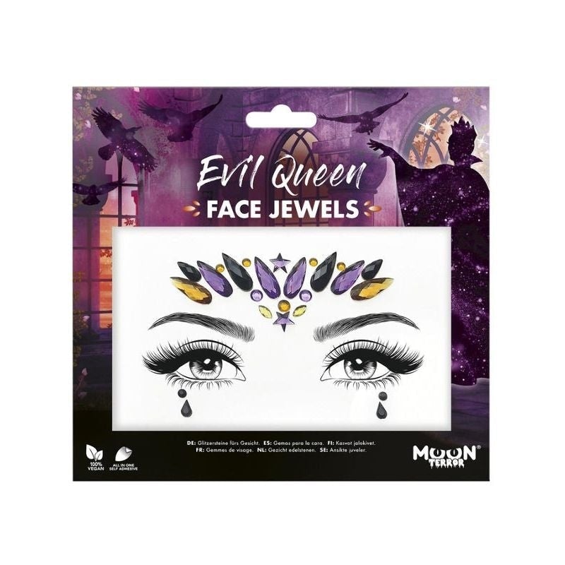 Costumes Australia Moon Terror Face Jewels Evil Queen Costume Make Up_1