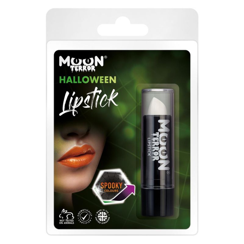 Costumes Australia Moon Terror Halloween Lipstick White T30044 Costume Make Up_1