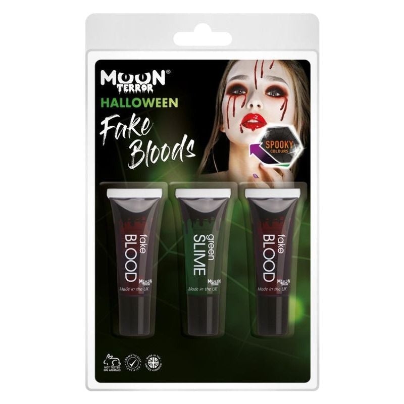 Costumes Australia Moon Terror Mixed Blood Red T43044 Costume Make Up_1