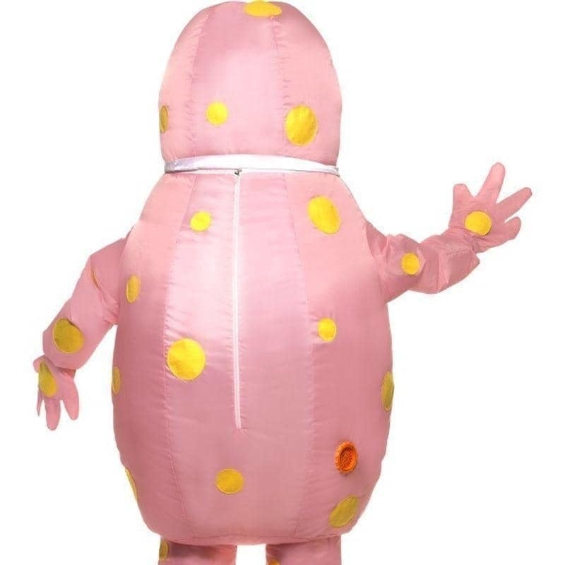 Costumes Australia Mr Blobby Costume Licensed Adult Pink Yellow Inflatable_2