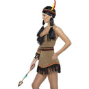 Costumes Australia Native American Inspired Woman Costume Adult Brown_2