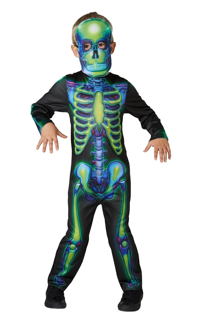 Costumes Australia Neon Skeleton Costume_1