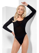 Costumes Australia Opaque Bodysuit Adult Black_1