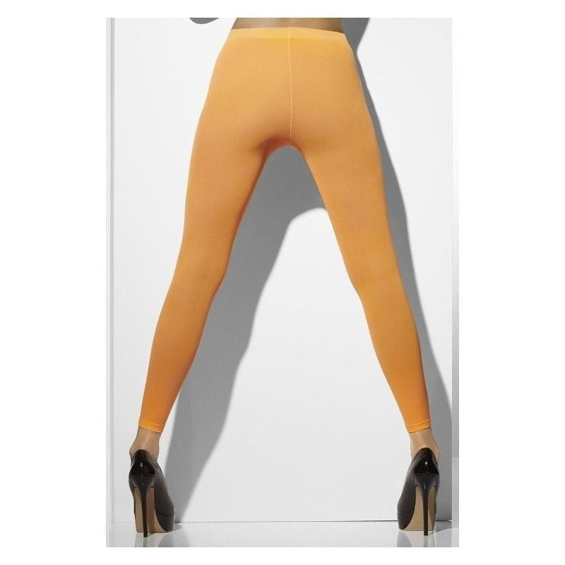Costumes Australia Size Chart Opaque Footless Tights Adult Neon Orang