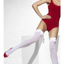 Costumes Australia Opaque Hold Ups Adult White 42753_1