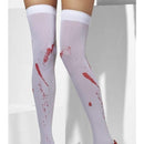Costumes Australia Opaque Hold Ups Adult White 42755_1