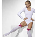 Costumes Australia Opaque Hold Ups Adult White 42766_1