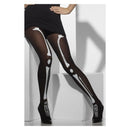 Costumes Australia Size Chart Opaque Tights Adult Black 42789