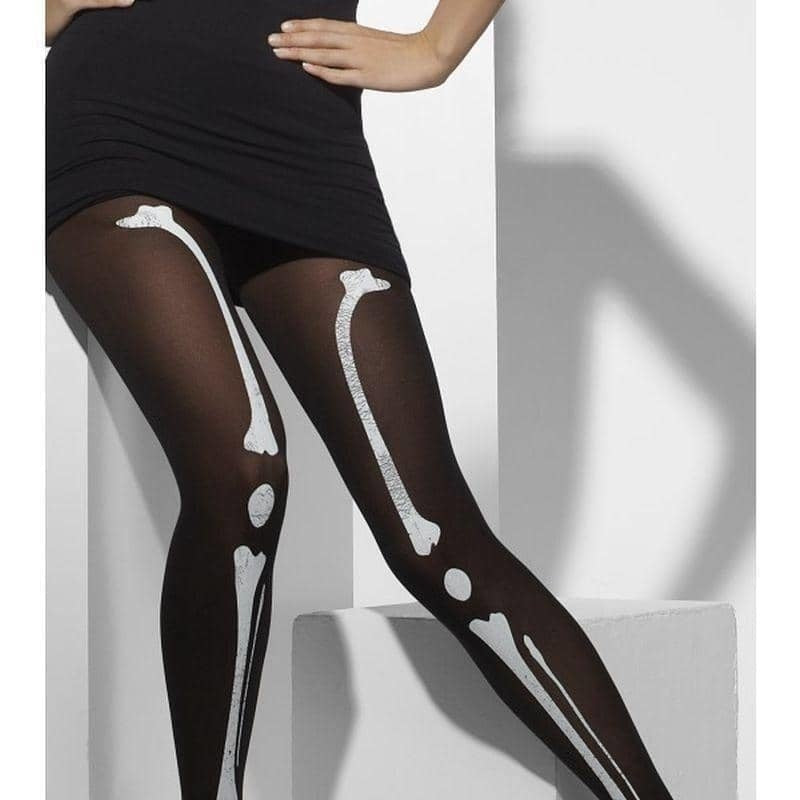 Costumes Australia Opaque Tights Adult Black 42789_1