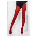 Costumes Australia Size Chart Opaque Tights Adult Red