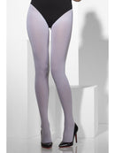 Costumes Australia Opaque Tights Adult White Costume Accessory_2