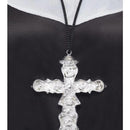 Costumes Australia Ornate Cross Pendant Adult Silver_1