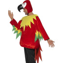 Costumes Australia Parrot Costume Adult Red Yellow Green Jumpsuit Hood_3