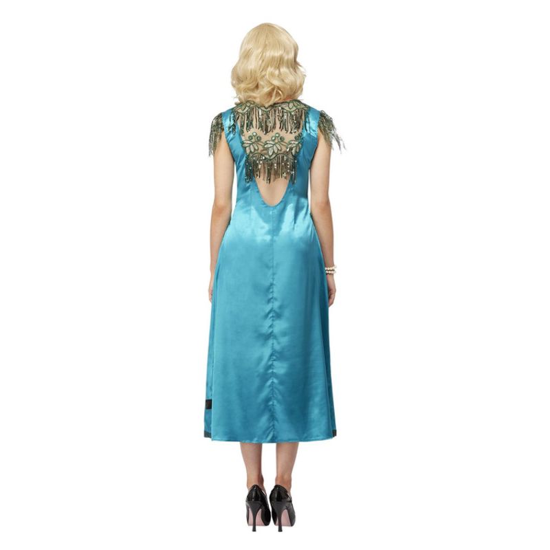 Costumes Australia Peaky Blinders Grace Shelby Costume Adult Blue_2