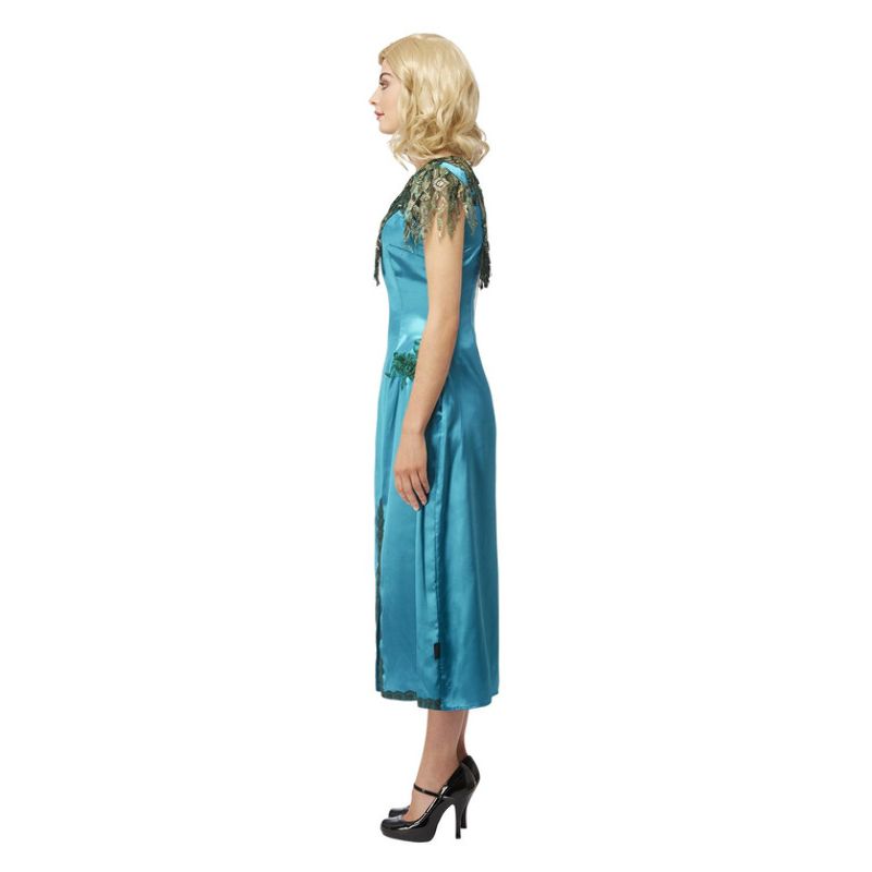 Costumes Australia Peaky Blinders Grace Shelby Costume Adult Blue_3
