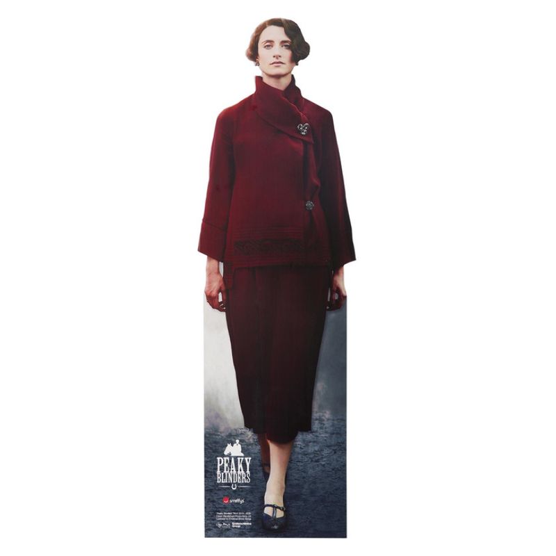 Costumes Australia Peaky Blinders Lizzie Shelby Cardboard Cutout Adult Multi_1