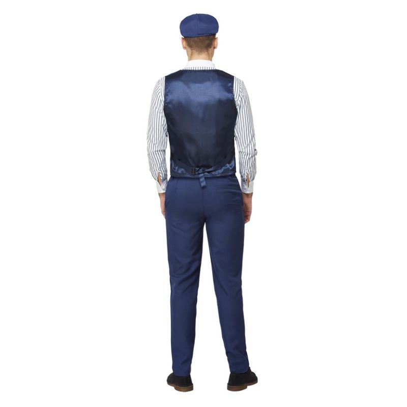 Costumes Australia Peaky Blinders Shelby Costume Adult Blue_2