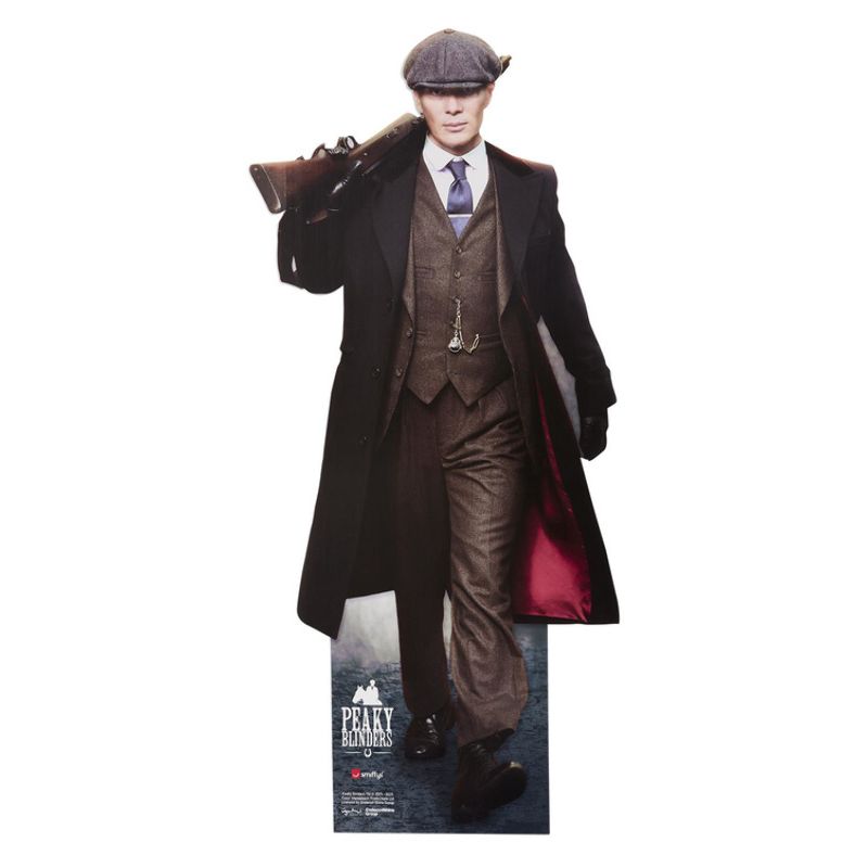 Costumes Australia Peaky Blinders Thomas Shelby Cardboard Cutout Adult Multi_1