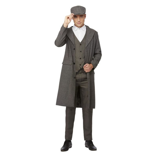 Peaky Blinders Thomas Shelby Costume Adult Black Grey