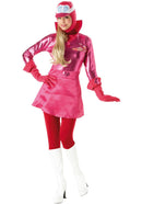 Costumes Australia Penelope Pitstop Costume Ladies Pink Wacky Races Dress_1