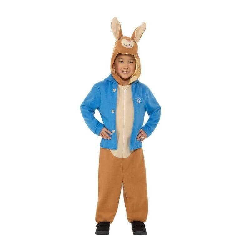 Costumes Australia Peter Rabbit Deluxe Costume Child Blue Jumpsuit_1