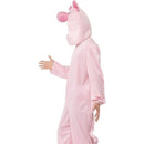 Costumes Australia Pig Costume Adult Pink Bodysuit Tail Hood_2