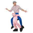 Costumes Australia Piggyback Pig Costume Pink Adult_1