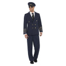 Costumes Australia Pilot Costume Adult Navy Blue_2