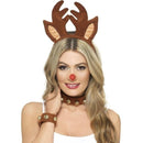 Costumes Australia Pin Up Reindeer Kit Adult Brown_1