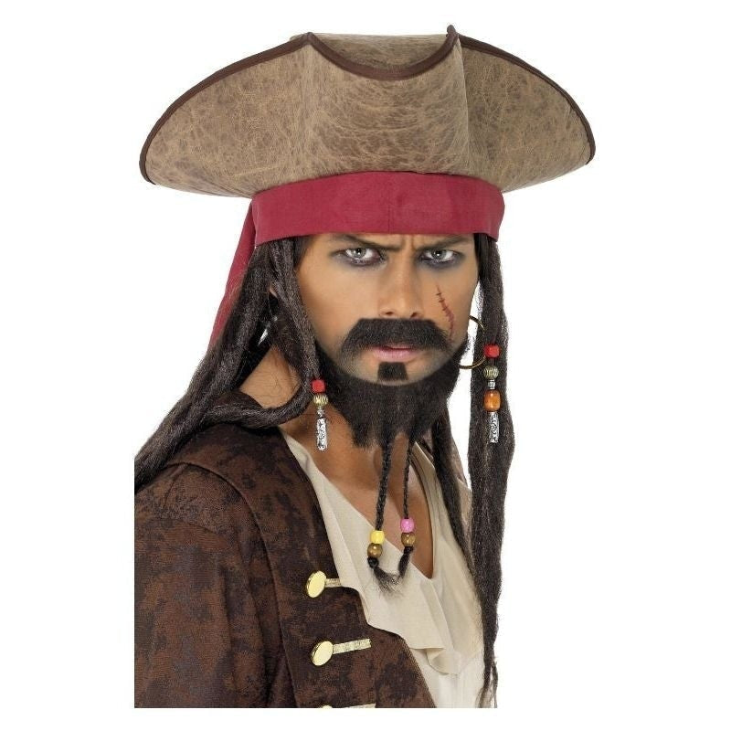 Costumes Australia Size Chart Pirate Hat Adult Brown