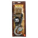 Costumes Australia Size Chart Pirate Set With Compass Adult Brown