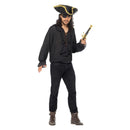Costumes Australia Pirate Shirt Black Adult_1
