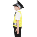 Costumes Australia Police Boy Costume Kids Yellow with Black_5