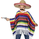 Costumes Australia Poncho Kids Multi Coloured_1