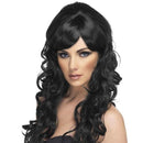 Costumes Australia Pop Starlet Wig Adult Black_1