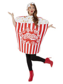 Costumes Australia Size Chart Popcorn Costume Adult Red White All In One