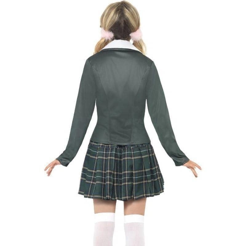 Costumes Australia Preppy Schoolgirl Costume Adult Green White_2