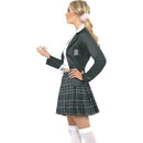 Costumes Australia Preppy Schoolgirl Costume Adult Green White_3