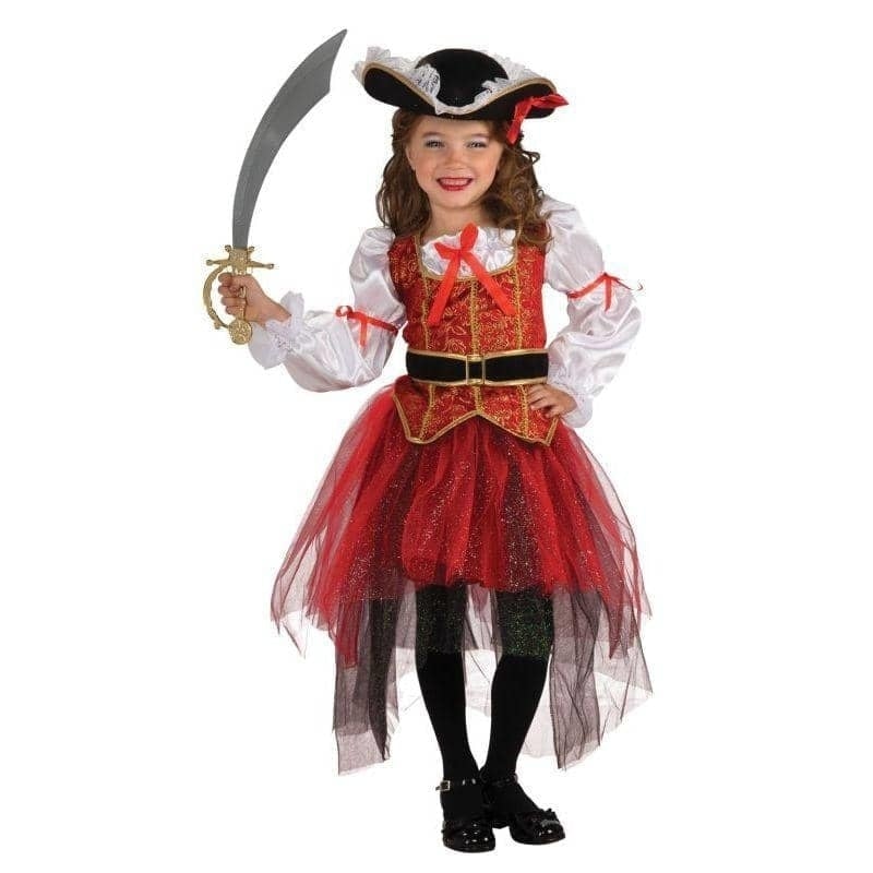 Costumes Australia Princess of the Seas Costume Girls Pirate Lets Pretend_2