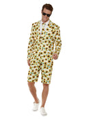 Costumes Australia Ray Of Sunshine Sunflower Stand Out Suit Adult Yellow_4