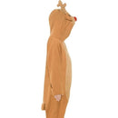 Costumes Australia Reindeer Costume Kids Brown Hooded Jumpsuit_3