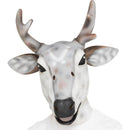 Costumes Australia Reindeer Stag Latex Mask Adult White_1