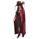 Costumes Australia Reversible Cape Adult Red Black_2