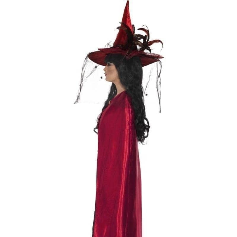 Costumes Australia Reversible Cape Adult Red Black_3