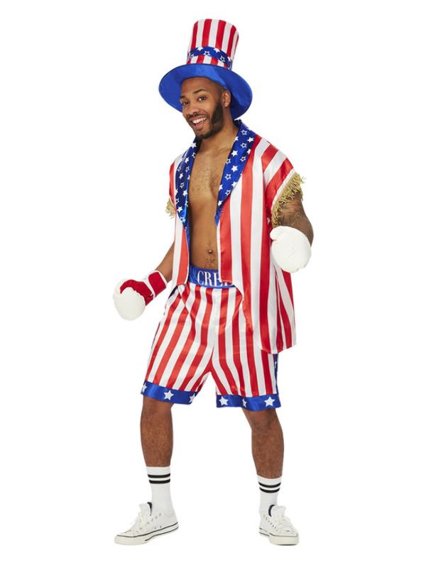Costumes Australia Rocky Apollo Creed Costume with Gloves_4