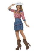 Costumes Australia Rodeo Doll Costume Adult Womens Blue_2