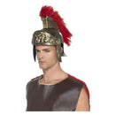 Costumes Australia Size Chart Roman Spartan Helmet Plastic Adult Gold Red Plume